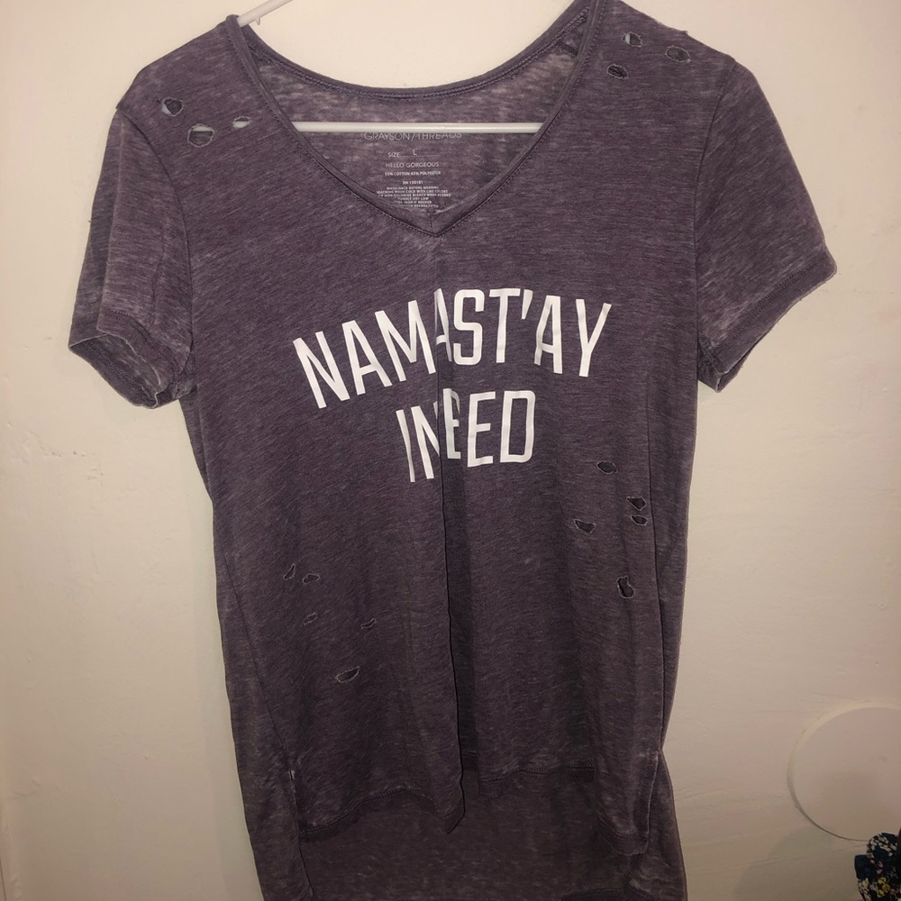Distressed T-shirt